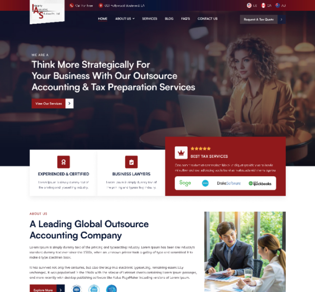 Precision-Driven Web Development for Modern Accounting Firms