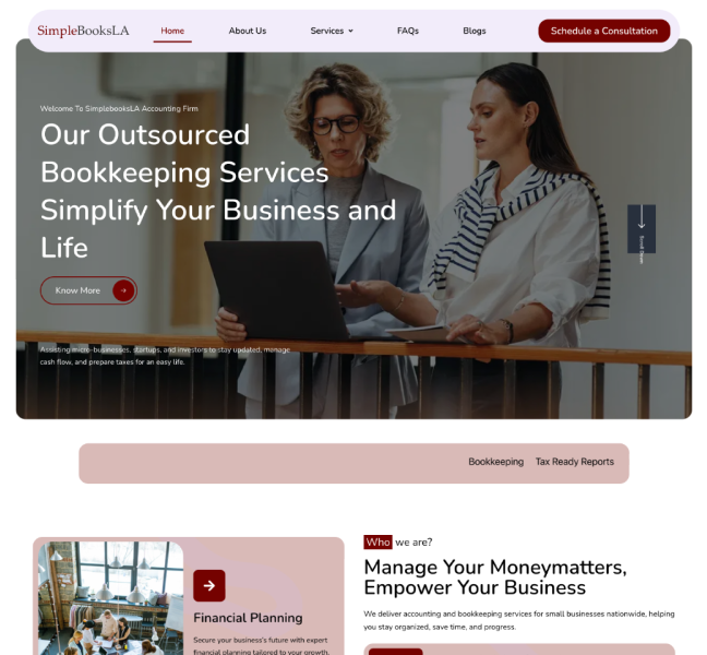 Web & Marketing Transformation for a Financial Services Firm in LA