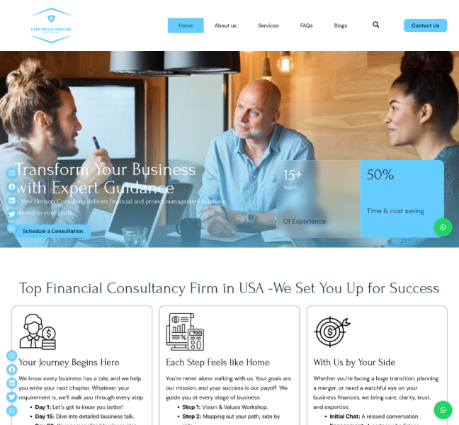 Creating a Digital Presence for a Chicago Finance Firm — Web & Marketing