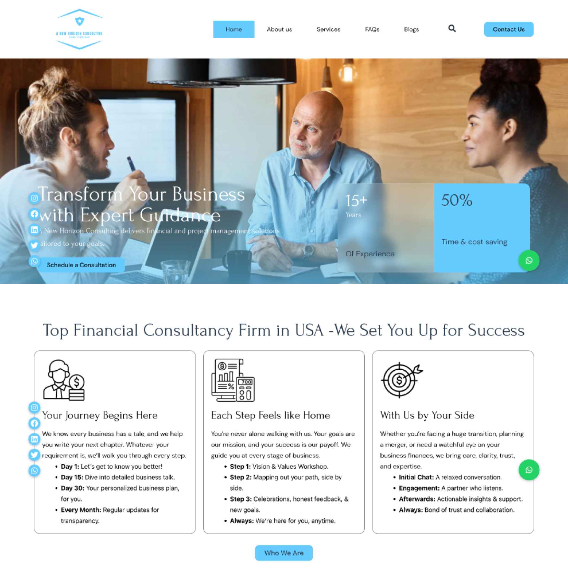 Creating a Digital Presence for a Chicago Finance Firm — Web & Marketing