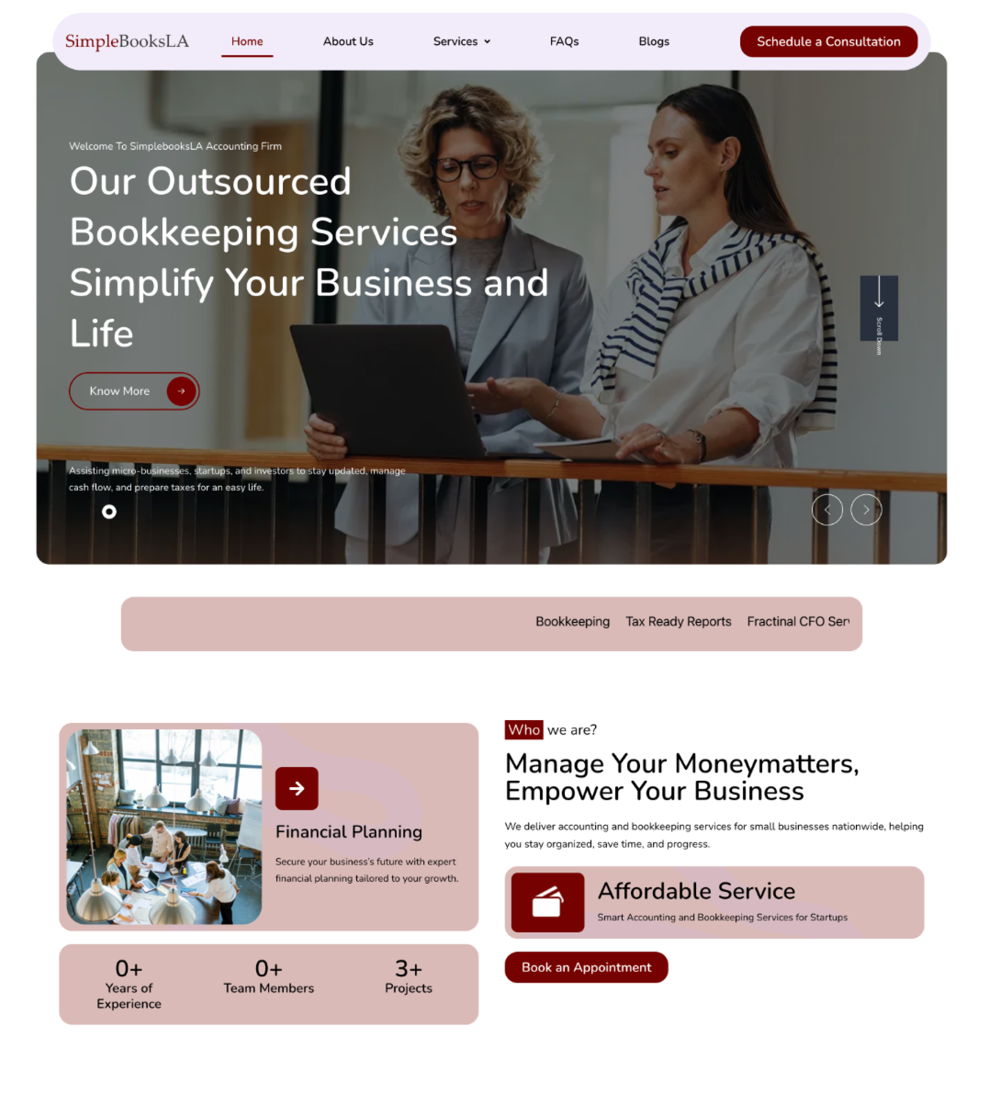 Web & Marketing Transformation for a Financial Services Firm in LA