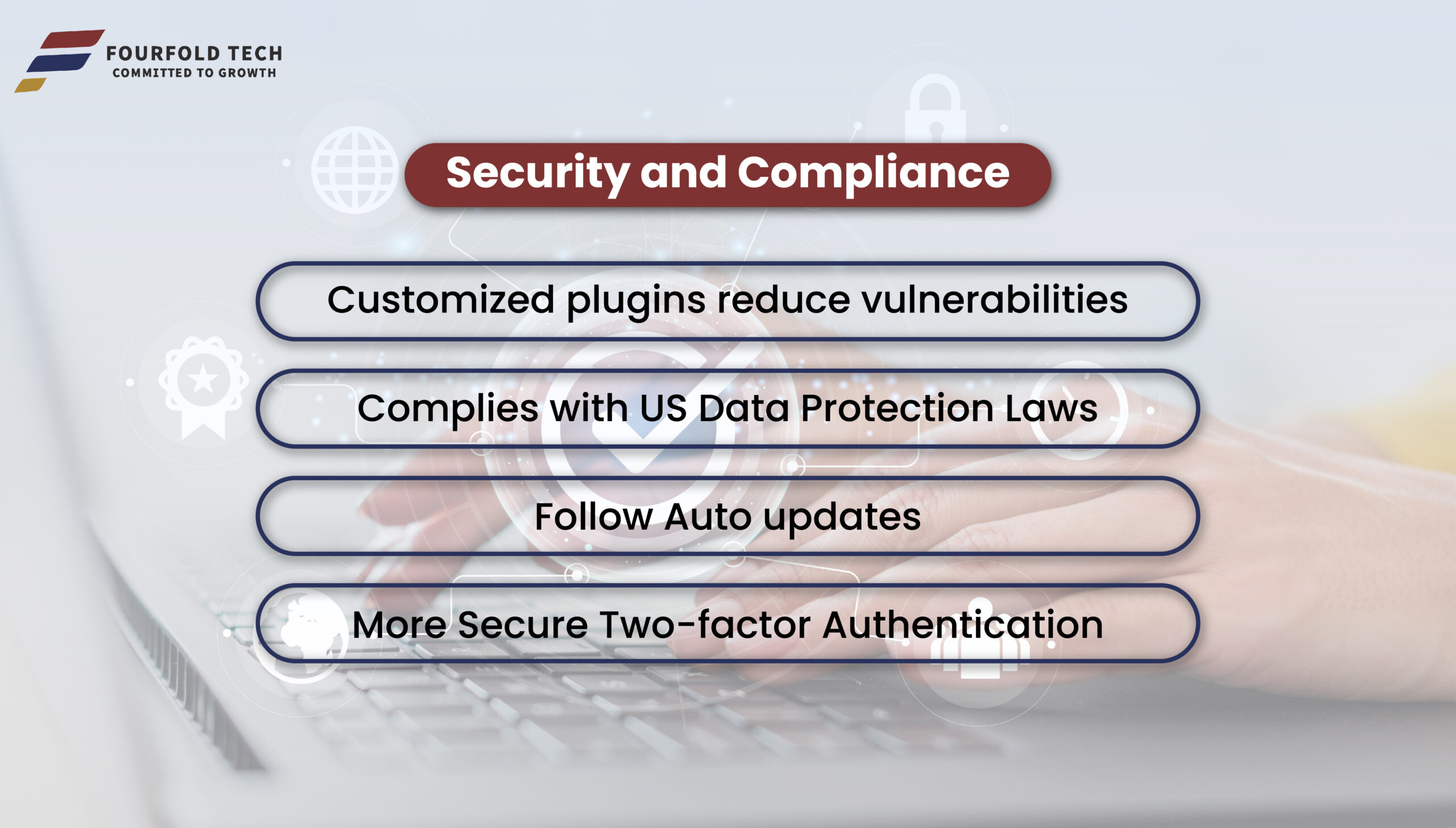 Customized plugins reduce vulnerabilities