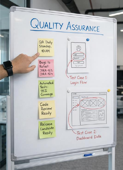 
            Quality Assurance & Testing