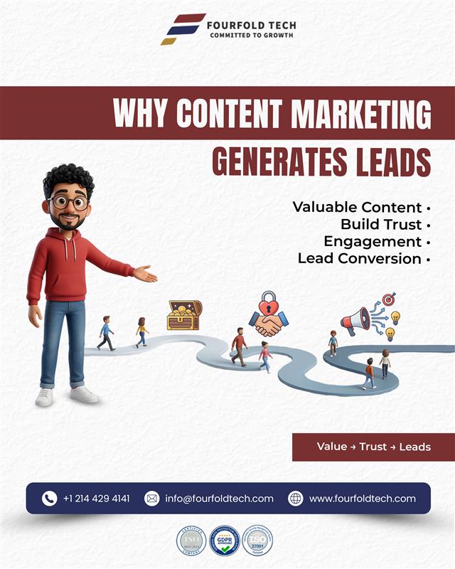 Why Content Marketing Generates Leads: Build Trust, Drive Conversions & Grow Your Business